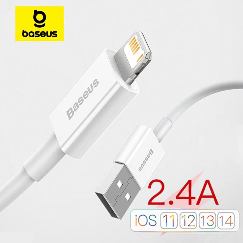 Nopea lataus USB-datakaapeli iPhone ja iPad